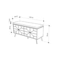 Pikkukuva 9 / 9: Kenkäkaappi Dune Bench - valkoinen