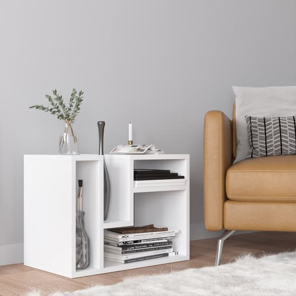 Sidebord Abies - Hvit