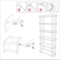 Miniatyrbilde 5 av 6: Bokhylle-galla - Svart