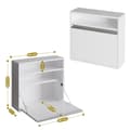 Miniatyrbild 5 av 6: Arbetsbord Optimum - Vit