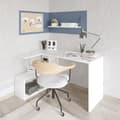 Miniatyrbillede 1 af 5: Studiebord Gelincik - Hvid