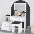 Miniatyrbild 3 av 7: Sminkbord Nice - Vit