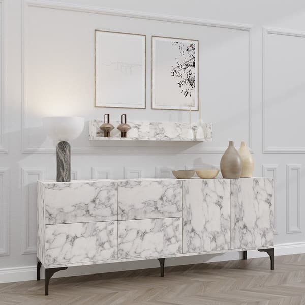 Konsol Stella - Carrara Marble