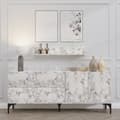 Miniatyrbild 1 av 3: Konsol Stella - Carrara Marble