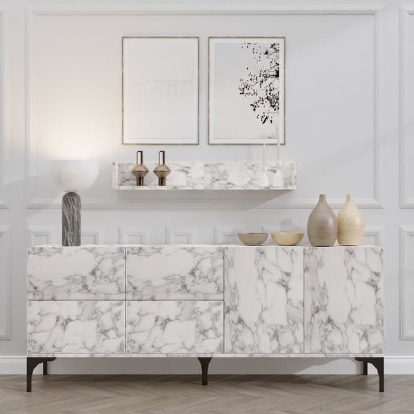 Konsol Stella - Carrara Marble