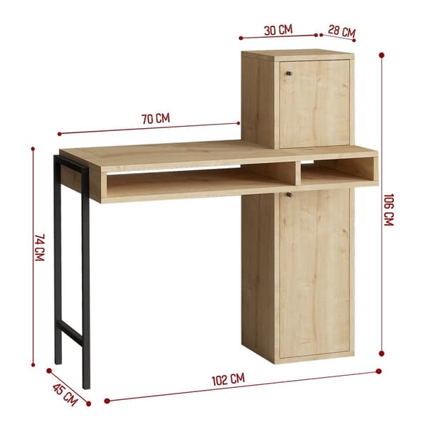 Studiebord Dora Dec0138