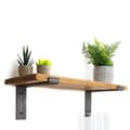Miniatyrbilde 7 av 9: Dekorativ vegghylle i tre Lam002