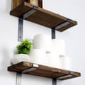 Miniatyrbilde 5 av 9: Dekorativ vegghylle i tre Lam005