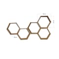 Miniatyrbilde 3 av 3: Vegghylle Hex002