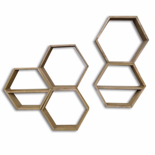 Vägghylla Hex003