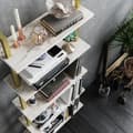 Miniatyrbilde 3 av 5: Bokhylle Piante - Hvit, Gull