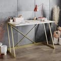 Miniatyrbillede 1 af 5: Study Desk Anemon - Hvid, Guld