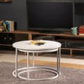 Miniatyrbillede 1 af 7: Redebord (2 stk.) Tambur - Hvid