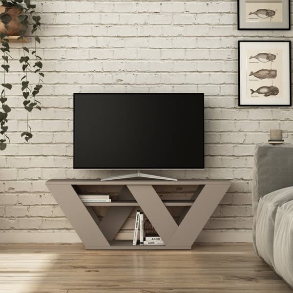 TV-stativ Pipralla - Lett Mokka