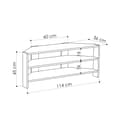 Miniatyrbild 3 av 3: TV-bänk Thales Corner - Light Mocha