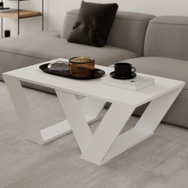 Soffbord Pipra - Vit