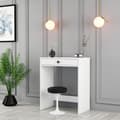 Miniatyrbillede 2 af 6: MakeUp Bord Lizbon - Hvid