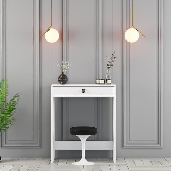 MakeUp Bord Lizbon - Hvid