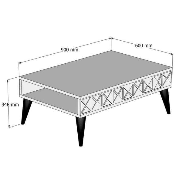 Coffee Table Line - Valnöt