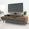 Miniatyrbilde 2 av 5: TV Stand City - Walnut, Chalcedony