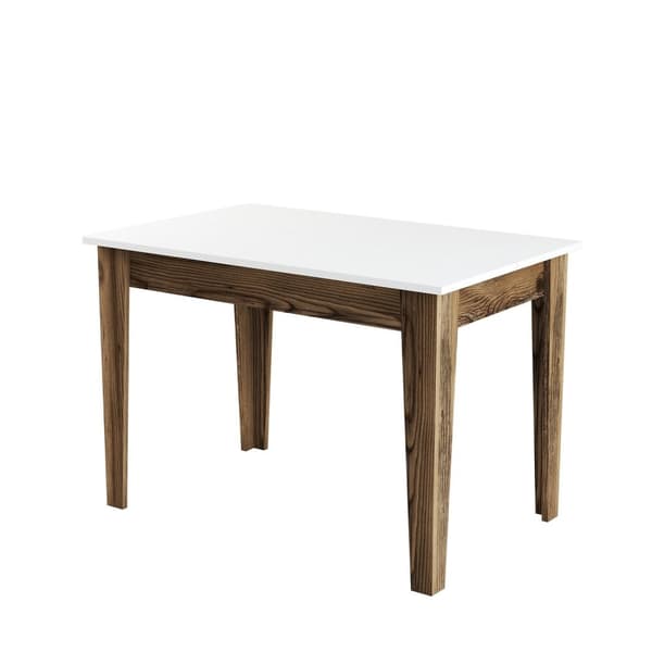 Køkkenbord Kiev 505 - Valnød, Hvid