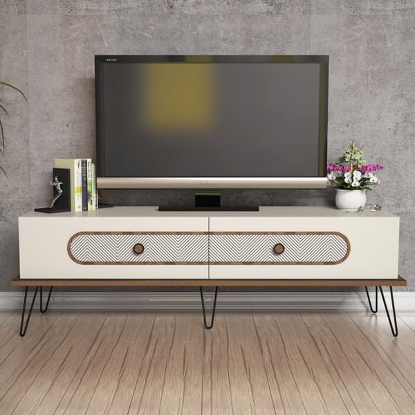 TV-stativ Ekol - Krem