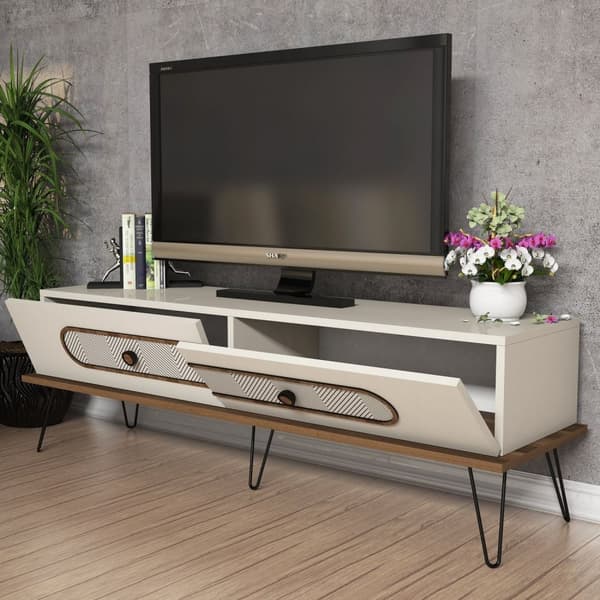 TV-stativ Ekol - Krem
