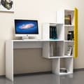 Miniatyrbild 3 av 5: Arbetsbord Açelya - Vit, Gul