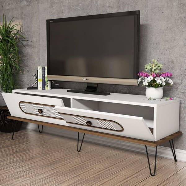 TV-stativ Ekol - Hvit
