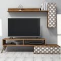 Miniatyrbilde 4 av 6: TV Unit Planet - Valnøtt, Hvit