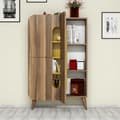 Miniatyrbild 3 av 4: Multi Purpose Cabinet Mine - Valnöt, Gul