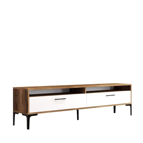 TV-enhet Istanbul 2 - Walnut White