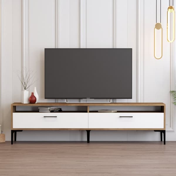 TV-enhet Istanbul 2 - Walnut White