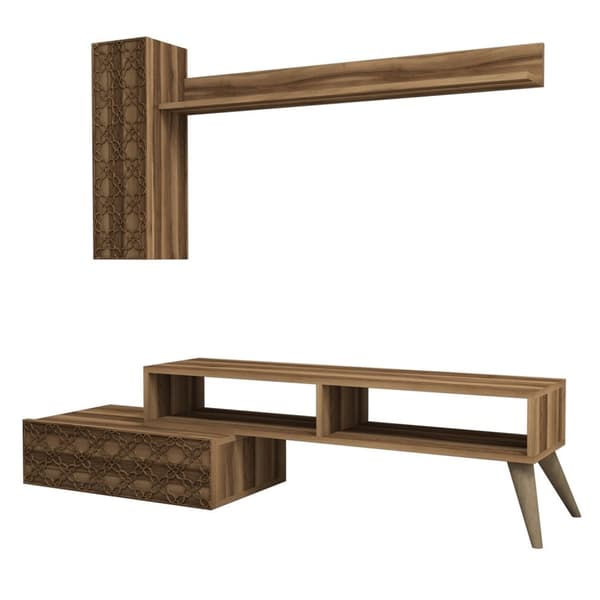TV Unit Planet - Valnøtt, Valnøtt