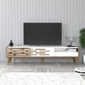 Miniatyrbilde 1 av 4: TV-stativ Valensiya - Valnøtt, Hvit