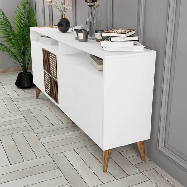 Konsol Milan 160 - Vit