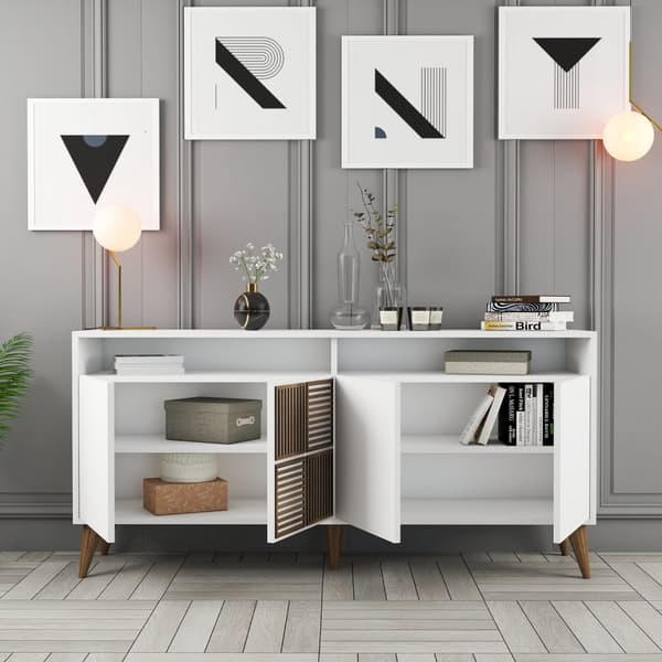Konsol Milan 160 - Vit