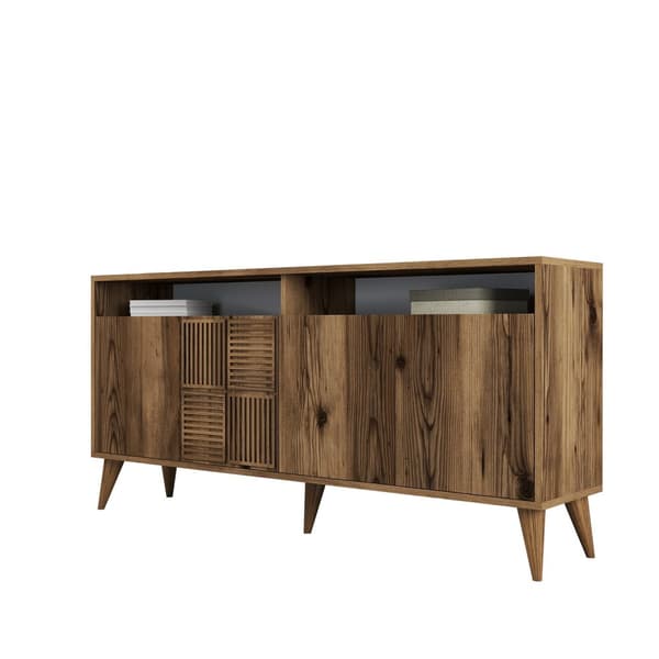 Konsoll Milan 160 - Valnøtt