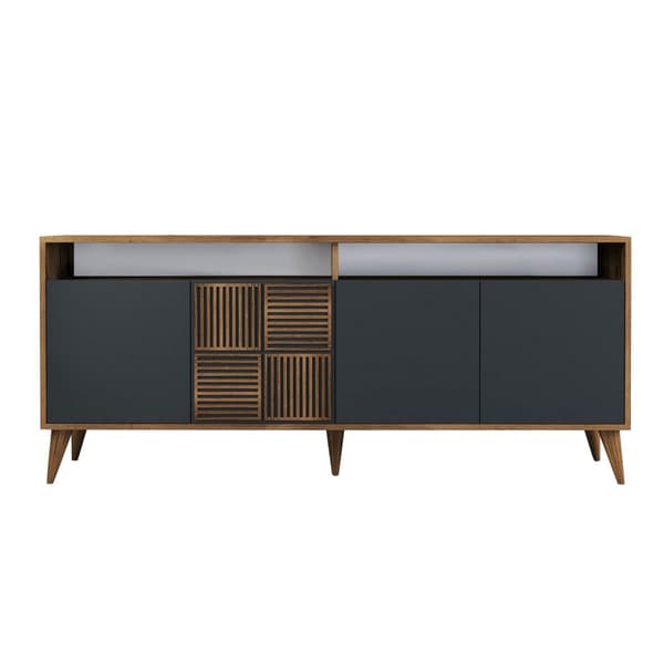Console Milan - Valnöt, antracit