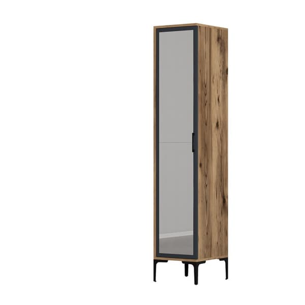 Garderobe Kumsal R - Valnød, antracit