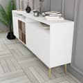Miniatyrbild 4 av 7: Konsol Milan - Vit, Guld