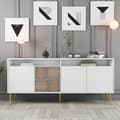 Miniatyrbild 1 av 7: Konsol Milan - Vit, Guld
