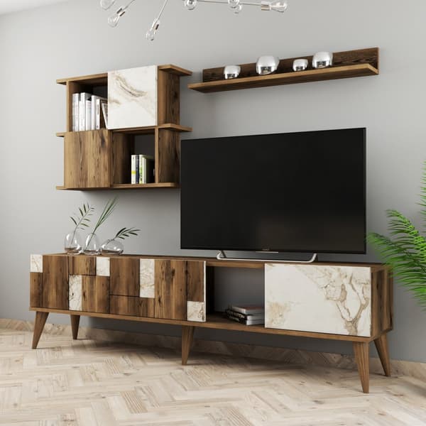 TV-enhed Madrid - Hvid