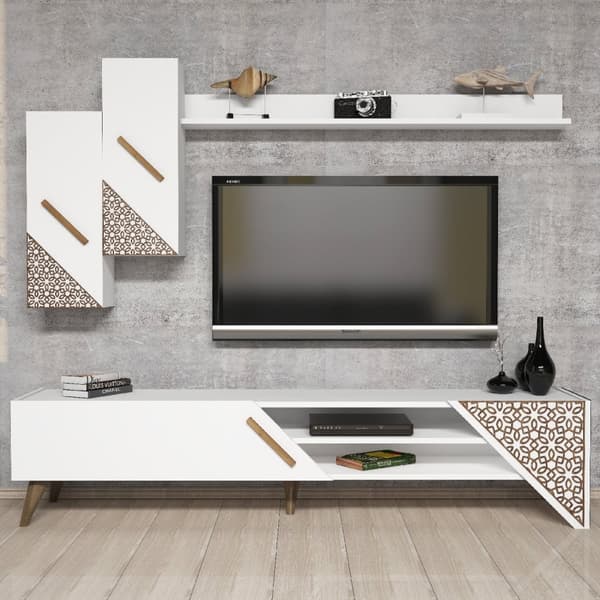 TV-enhet Beril - Vit