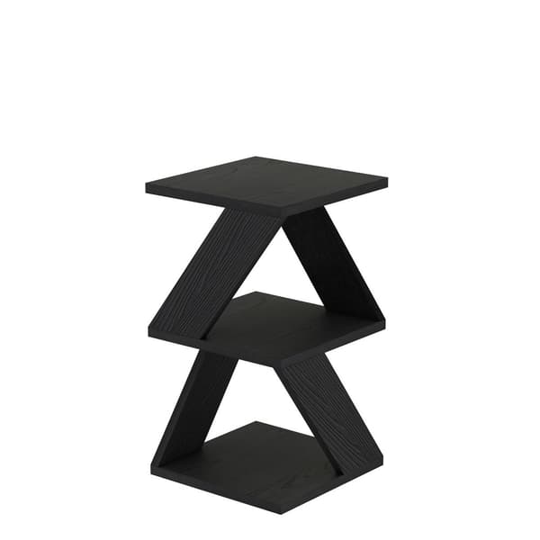 Sidobord Albeni - Svart, Trä