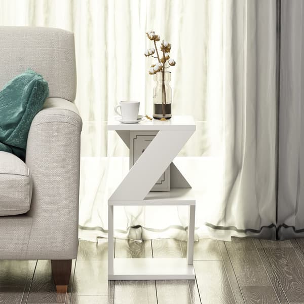 Sidebord Albeni - Hvid