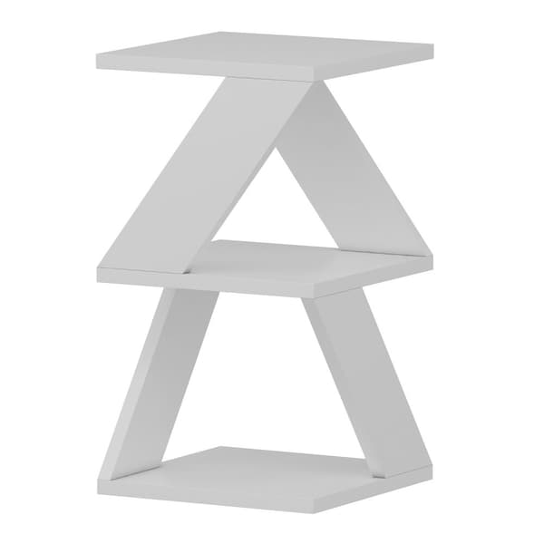 Sidebord Albeni - Hvid