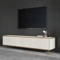 Miniatyrbilde 3 av 6: TV-stativ Imaj - Travertin, gull