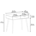Miniatyrbillede 6 af 6: Study Desk Offer - Hvid, Træ
