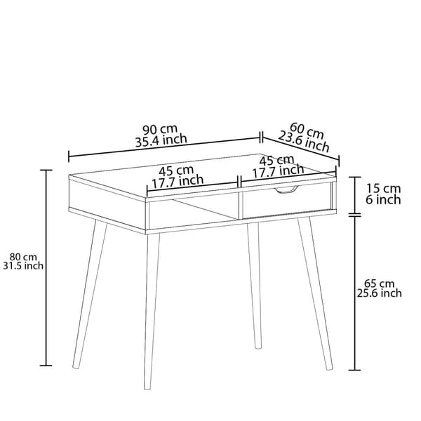 Study Desk Offer - Hvid, Træ